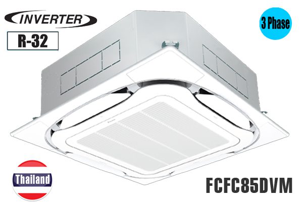 Điều hòa âm trần Daikin FCFC85DVM/RZFC85DY1 30000BTU 1 chiềuinverter 3 pha 1 Điều hòa Daikin FCF140CVM/RZA140DV1 âm trần 1pha 50000BTU 2 chiều inverter - hình số 2