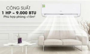Điều hòa 9000BTU dùng cho phòng bao nhiêu m2, m3?