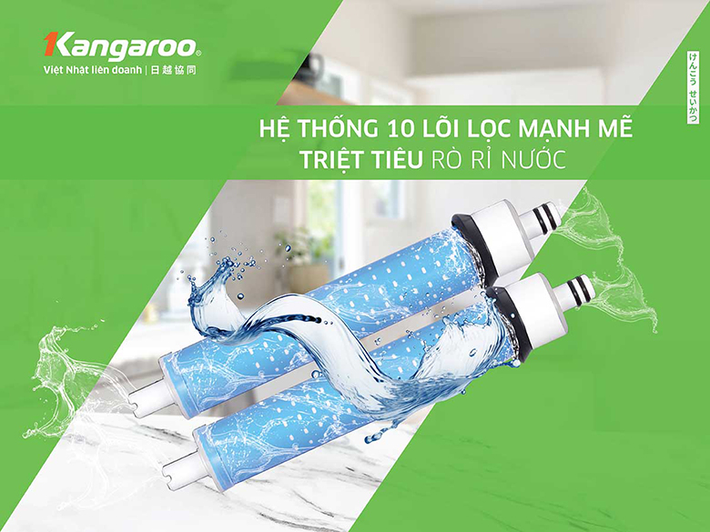Máy lọc nước KG100HC2 10 lõi lọc nước tốt