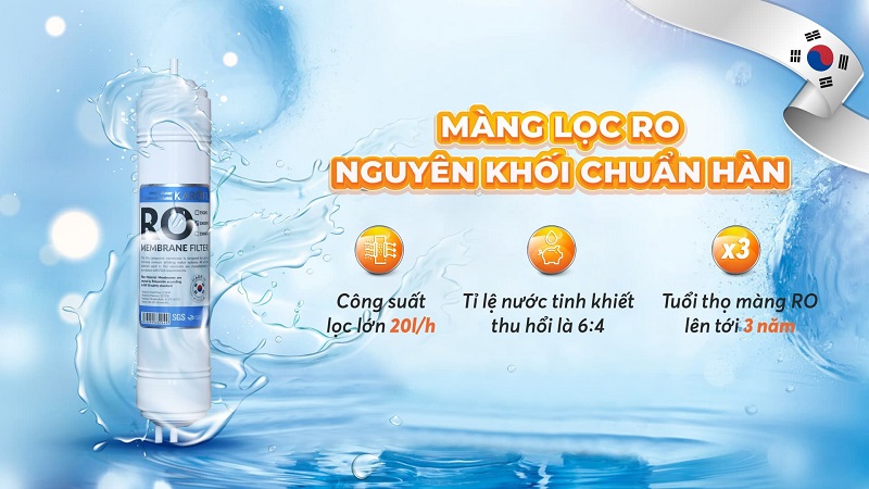 Máy lọc nước Karofi Livotec LRC110-T 10 lõi tủ đứng 3 Máy lọc nước LRC110-T | Tăng cường X2 lõi tạo vị
