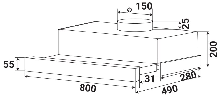 Kaff KF-TL800ST