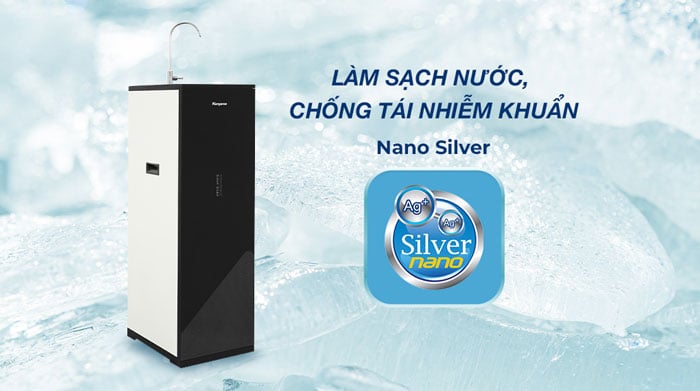 Máy lọc nước RO Kangaroo KG116I có khả năng chống tái nhiễm khuẩn cho nước
