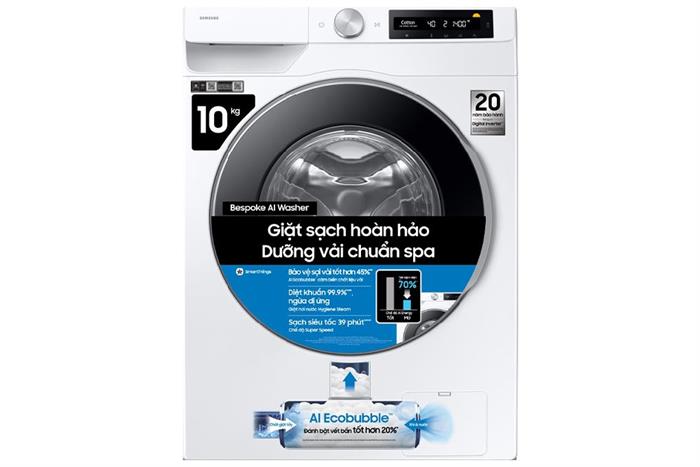 Máy giặt Samsung WW10DG6U34LESV 10kg cửa ngang inverter 1 Máy giặt Samsung WW10DG6U34LESV - hình số 6